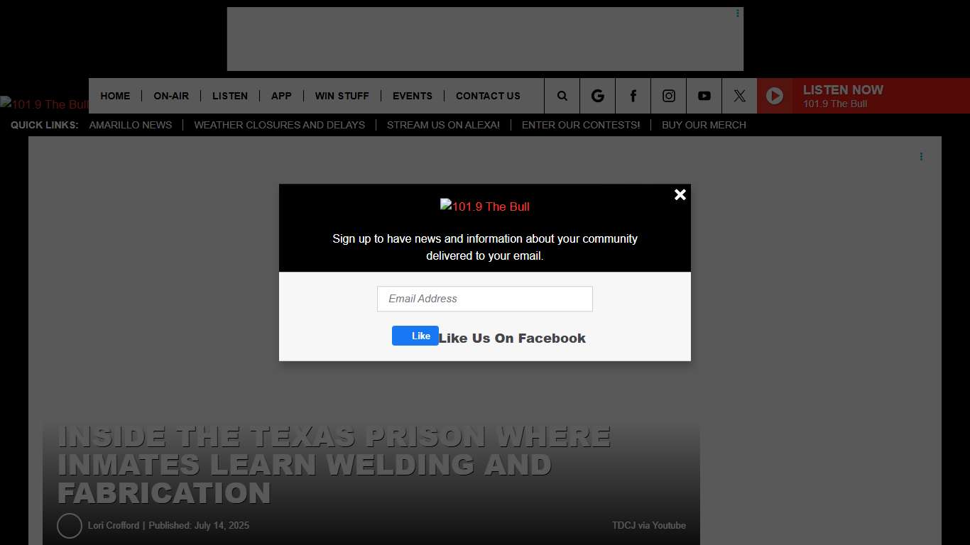 Texas Prison Inmates Are Welding Their Way to a New Life